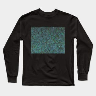 Green Organic Pattern Long Sleeve T-Shirt